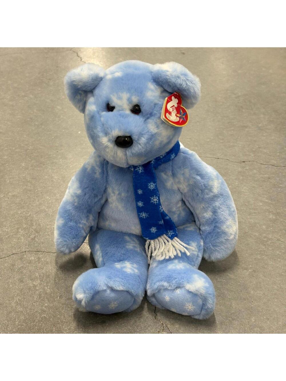 TY Beanie Buddies 1999 Holiday Teddy